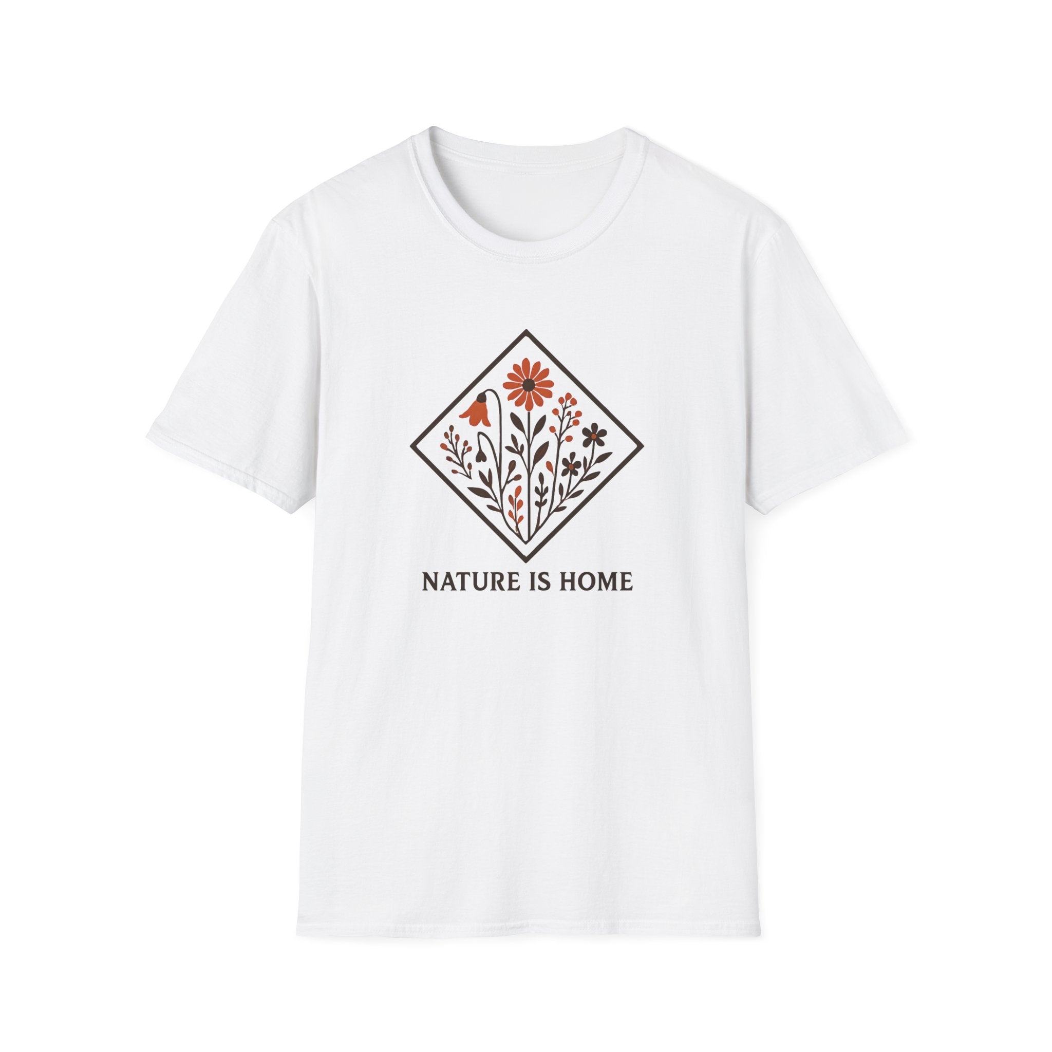 Floral Nature Artwork T-Shirt