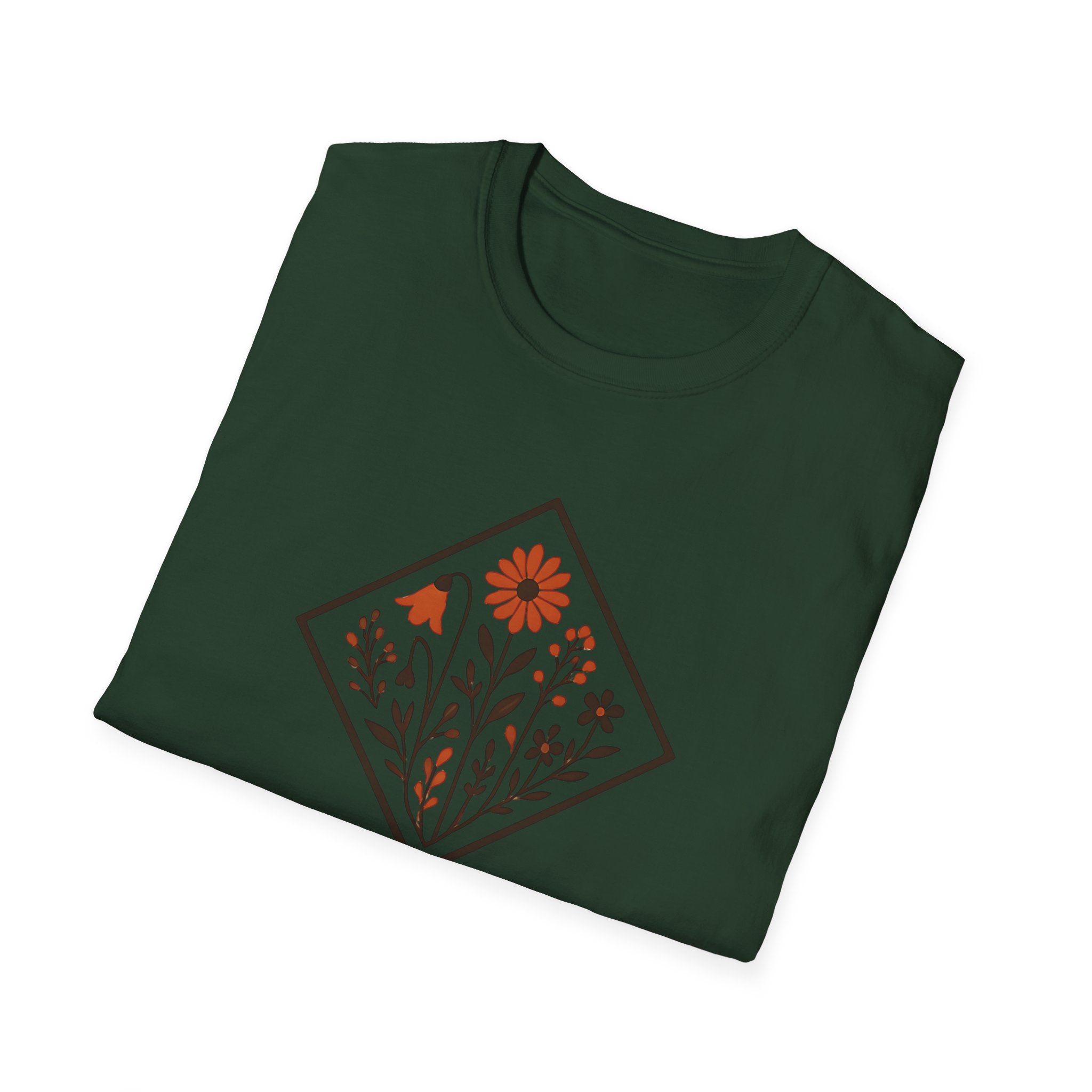 Floral Nature Artwork T-Shirt