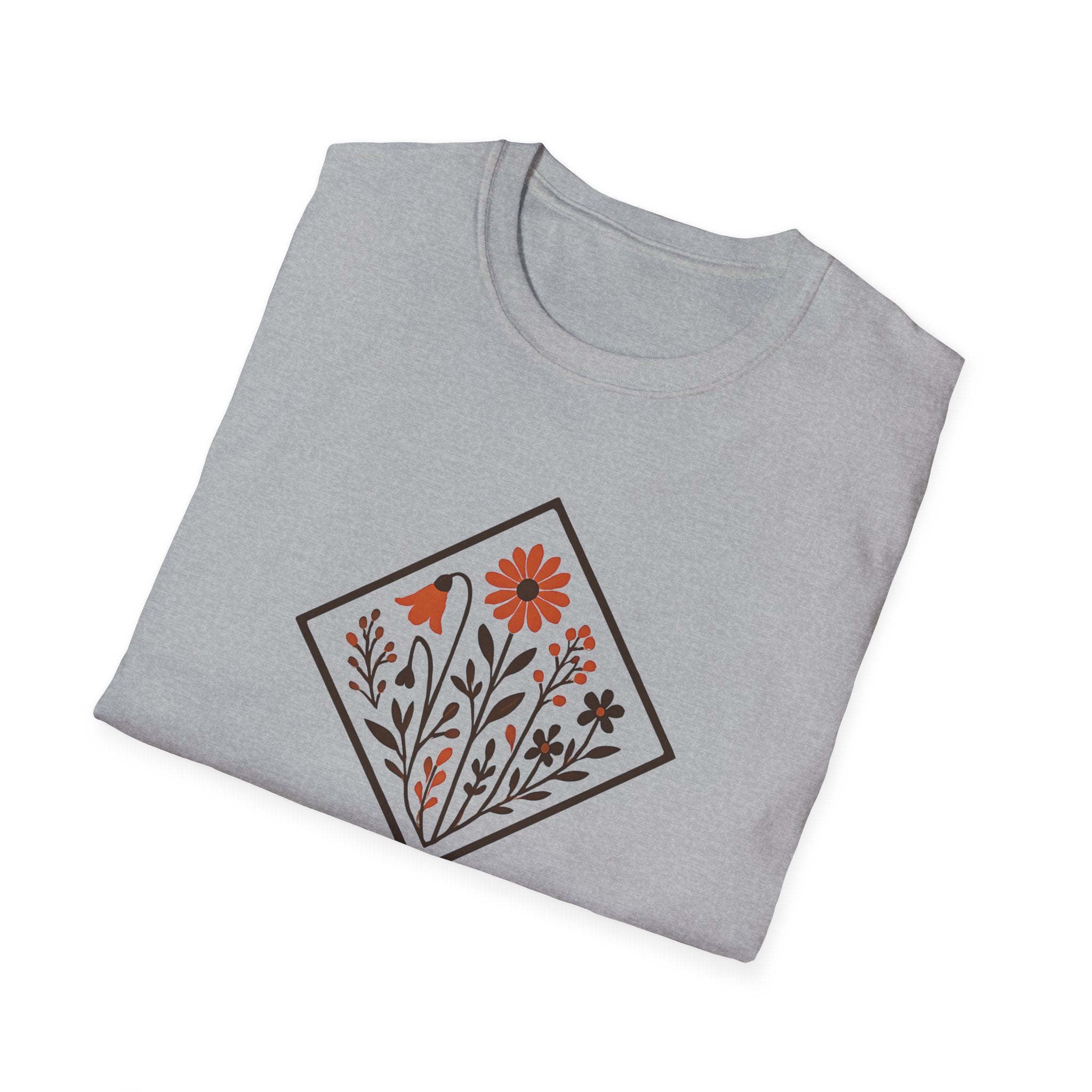 Floral Nature Artwork T-Shirt