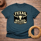 Texas Raised Longhorn Badge T-shirt