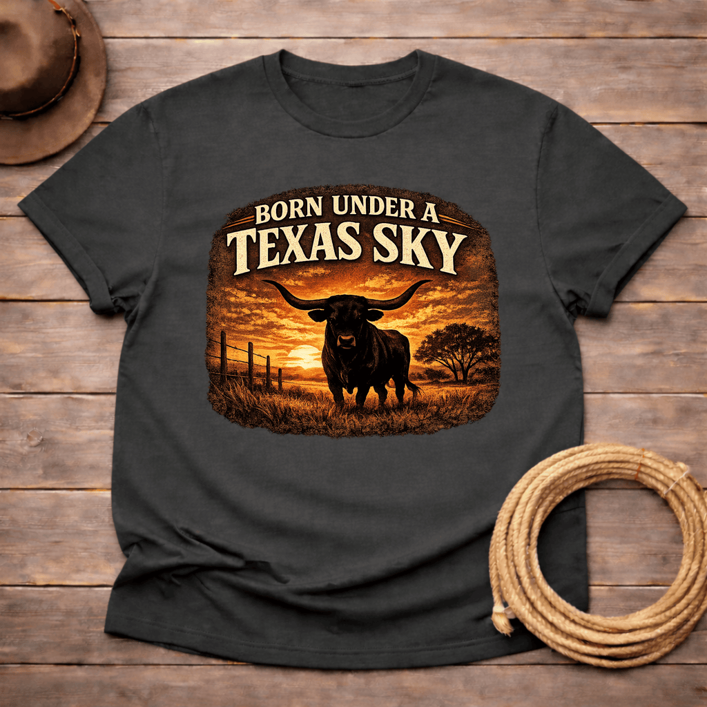 Born under a Texas Sky T-shirt