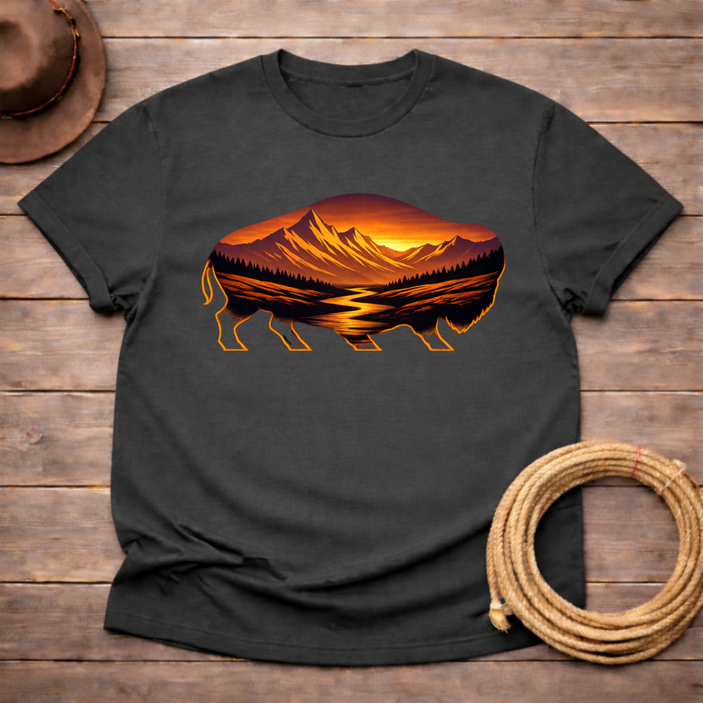 Buffalo Sunset T-shirt