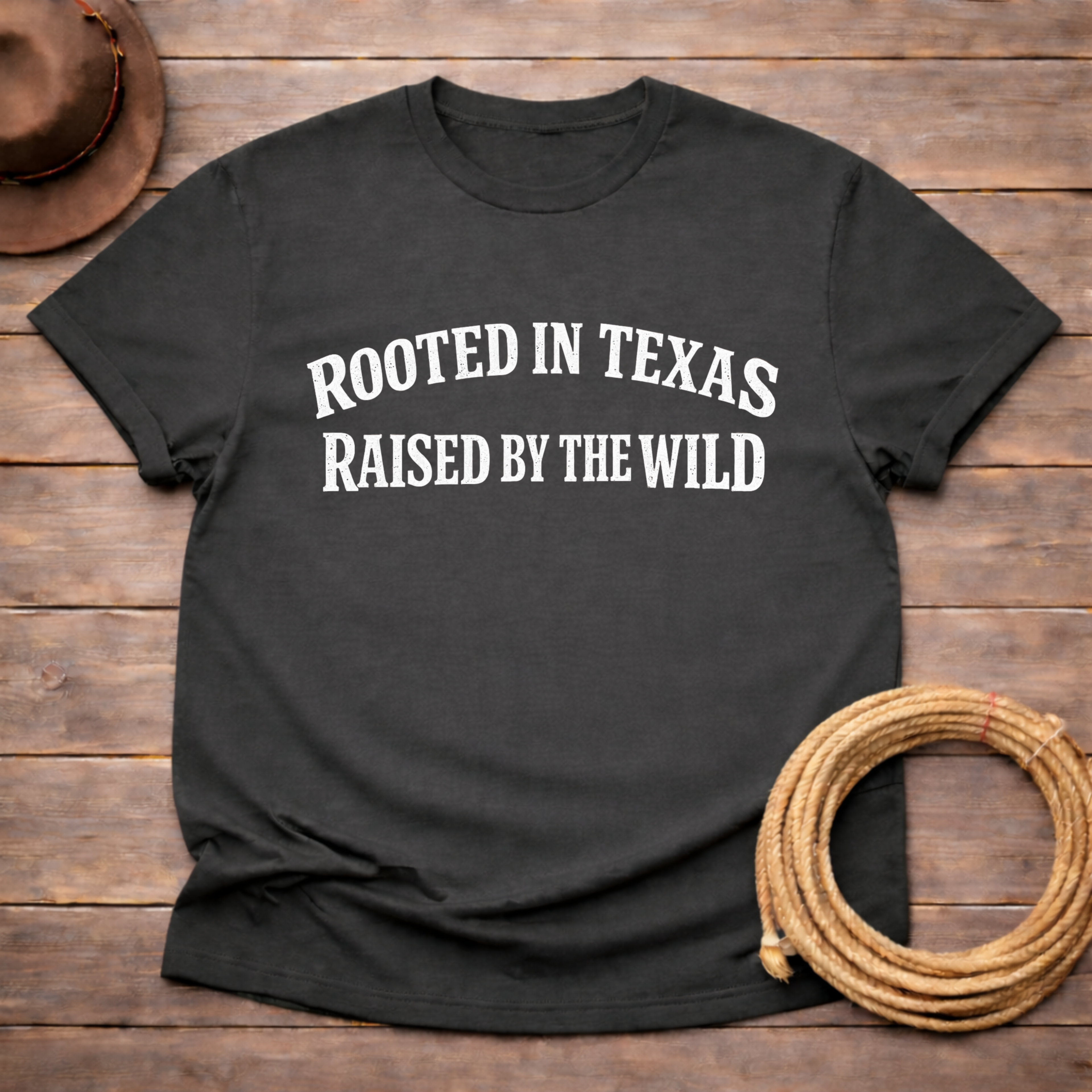 Rooted in Texas Raised Wild T-shirt