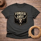 Forged in Grit Longhorn T-shirt