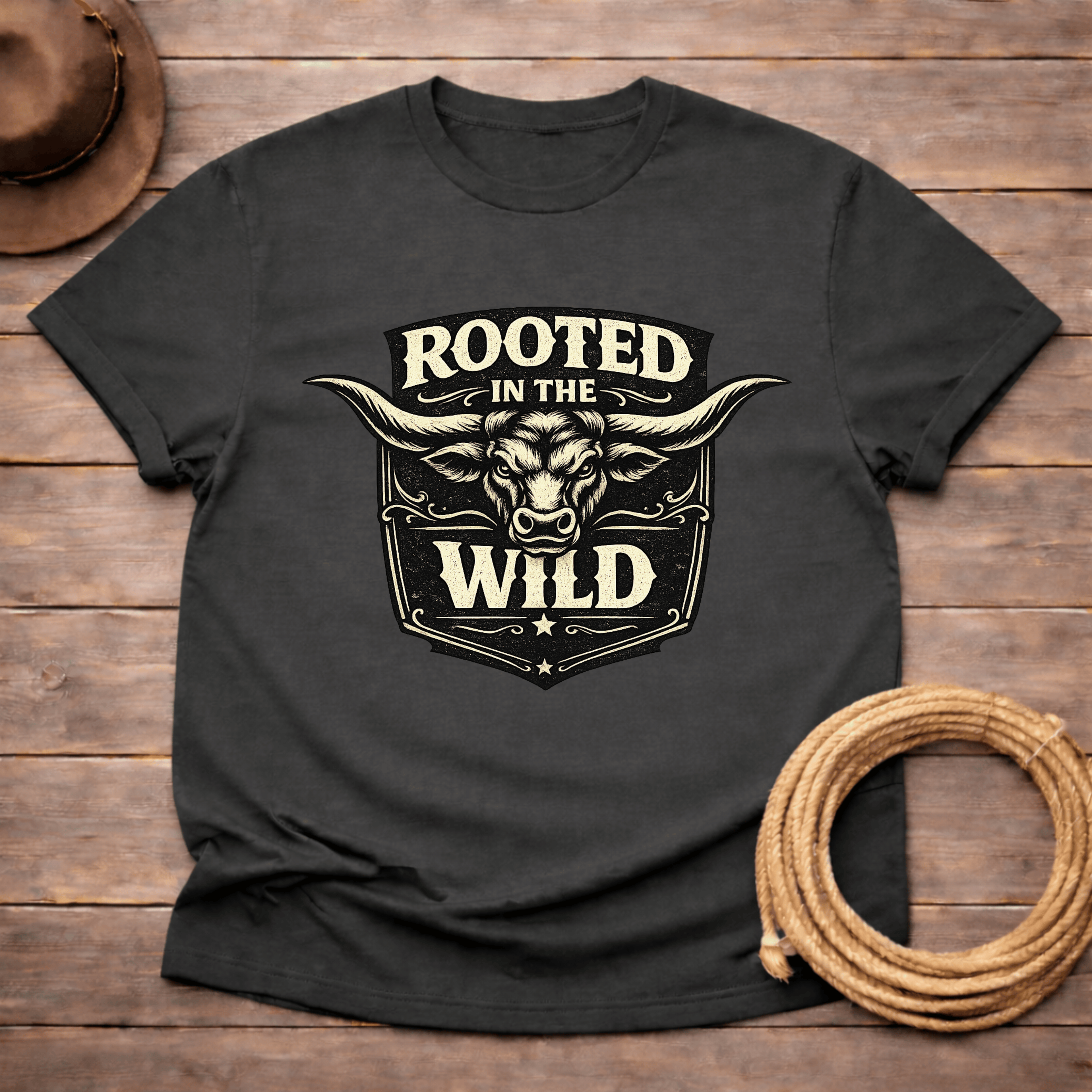 Rooted in the Wild Longhorn T-shirt