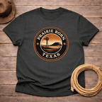 Texas Prairie Born badge T-shirt