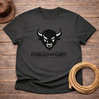Forged in Grit Buffalo Head T-shirt