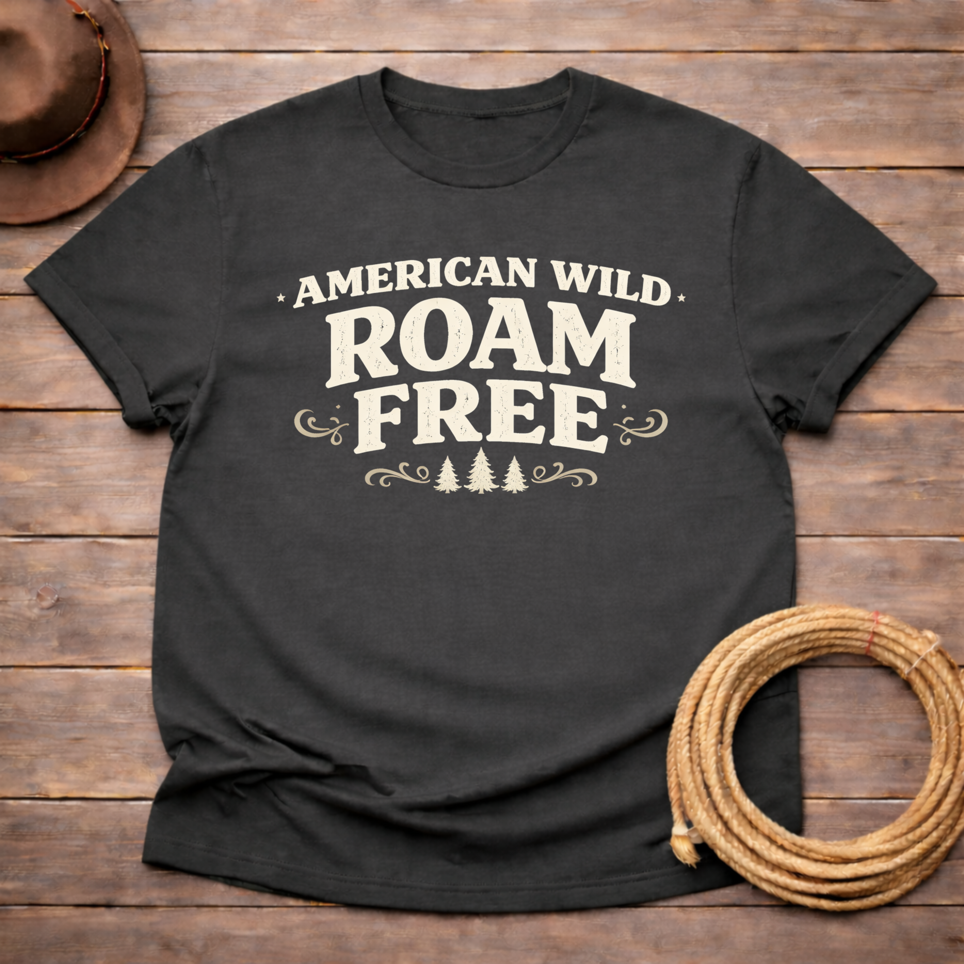 American Wild Roam Free T-shirt