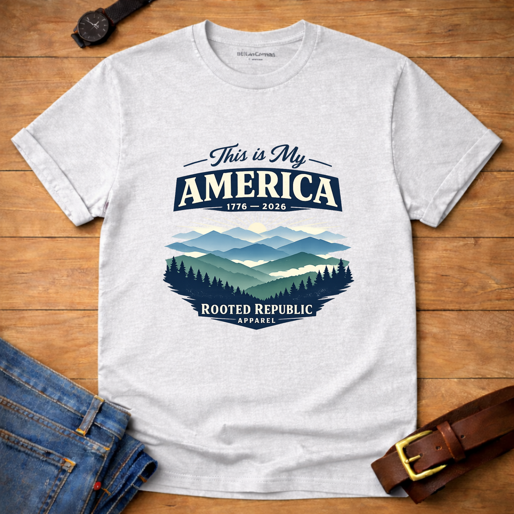 My America Blue RIdge T-shirt