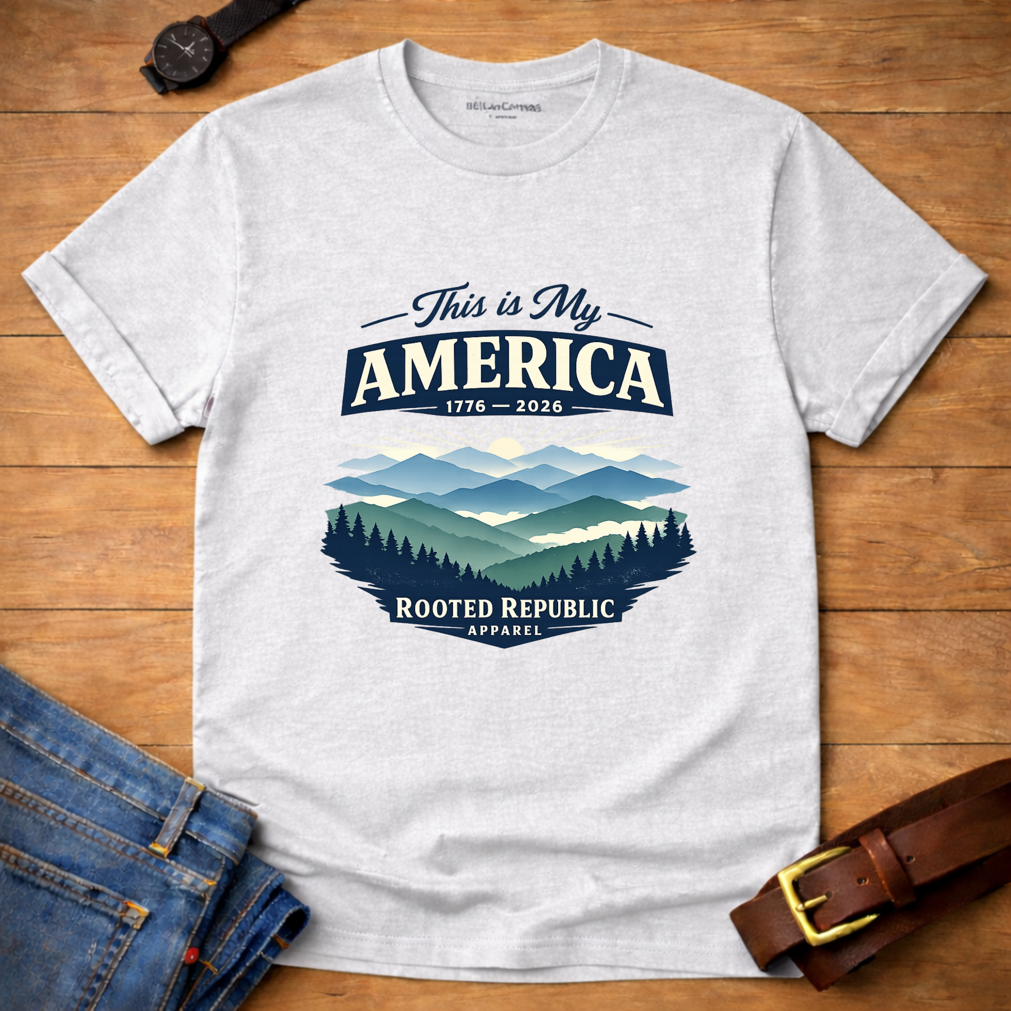 My America Blue RIdge T-shirt