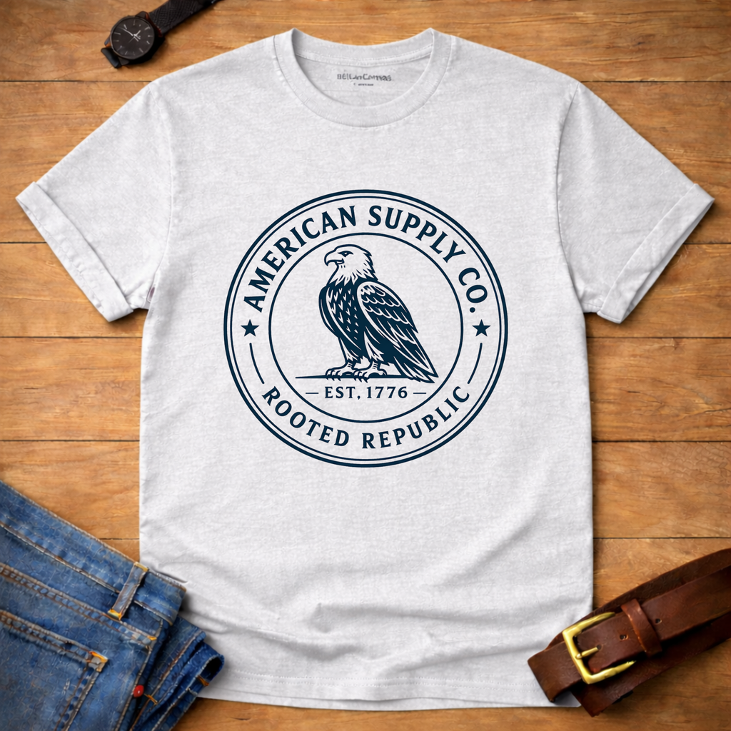 American Supply Badge T-shirt