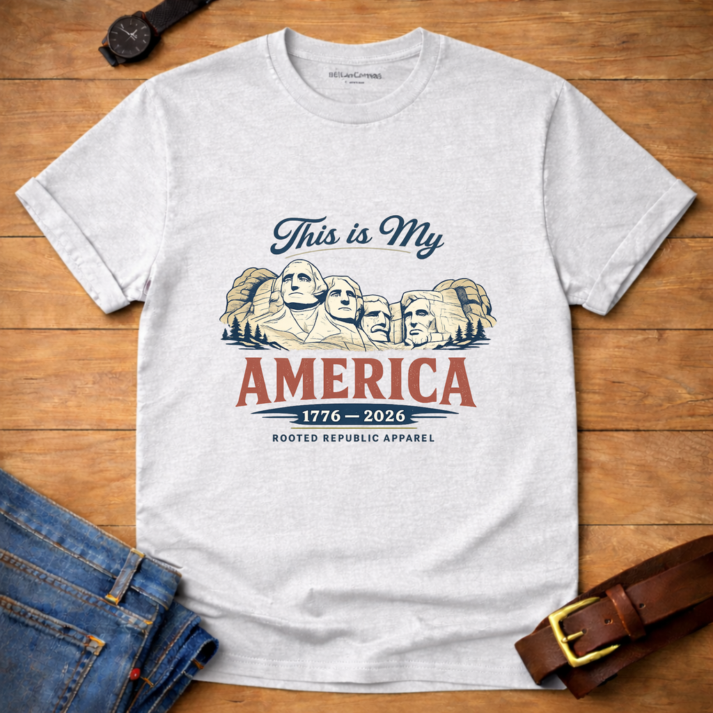 My America Mt Rushmore T-shirt