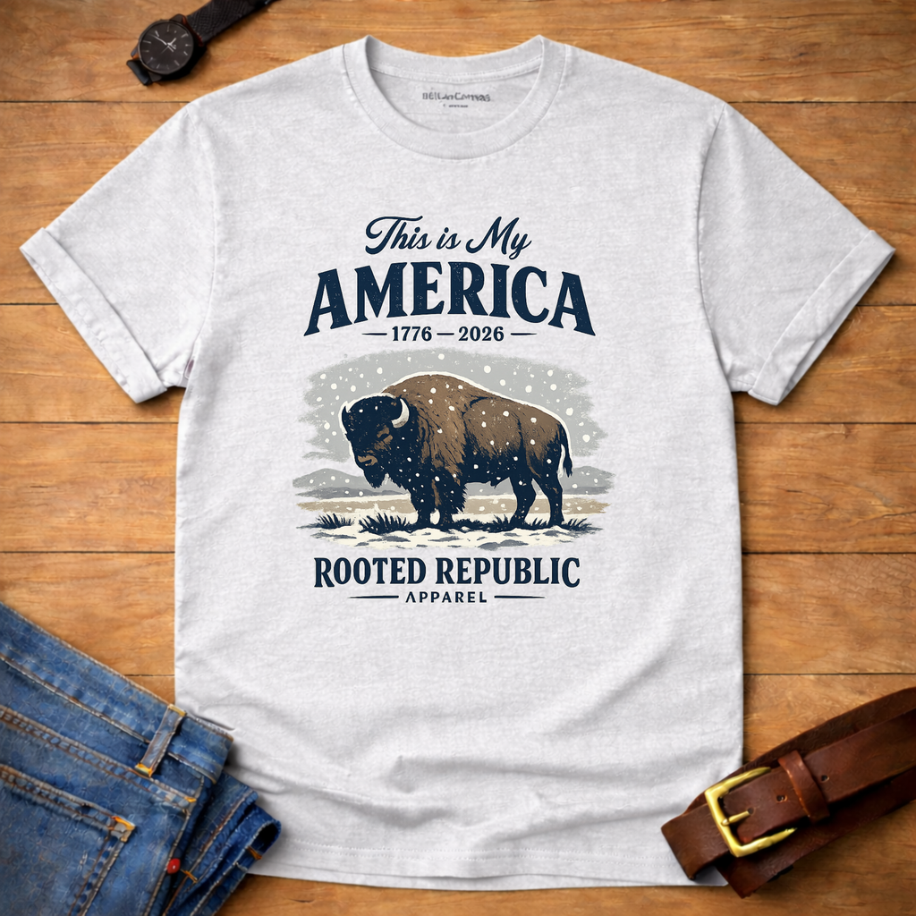 My America Buffalo T-shirt