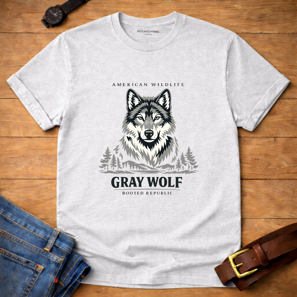 American Wildlife Wolf T-shirt