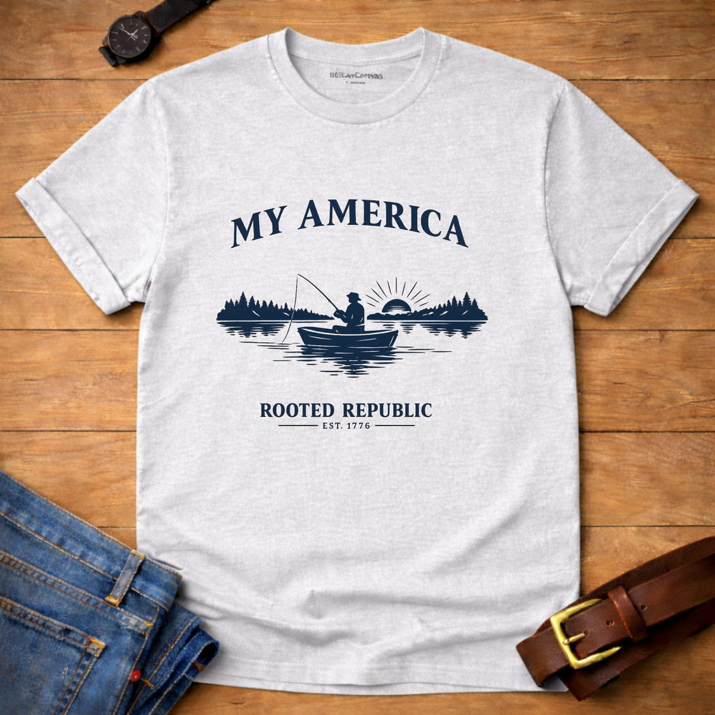 My America Fishing T-shirt