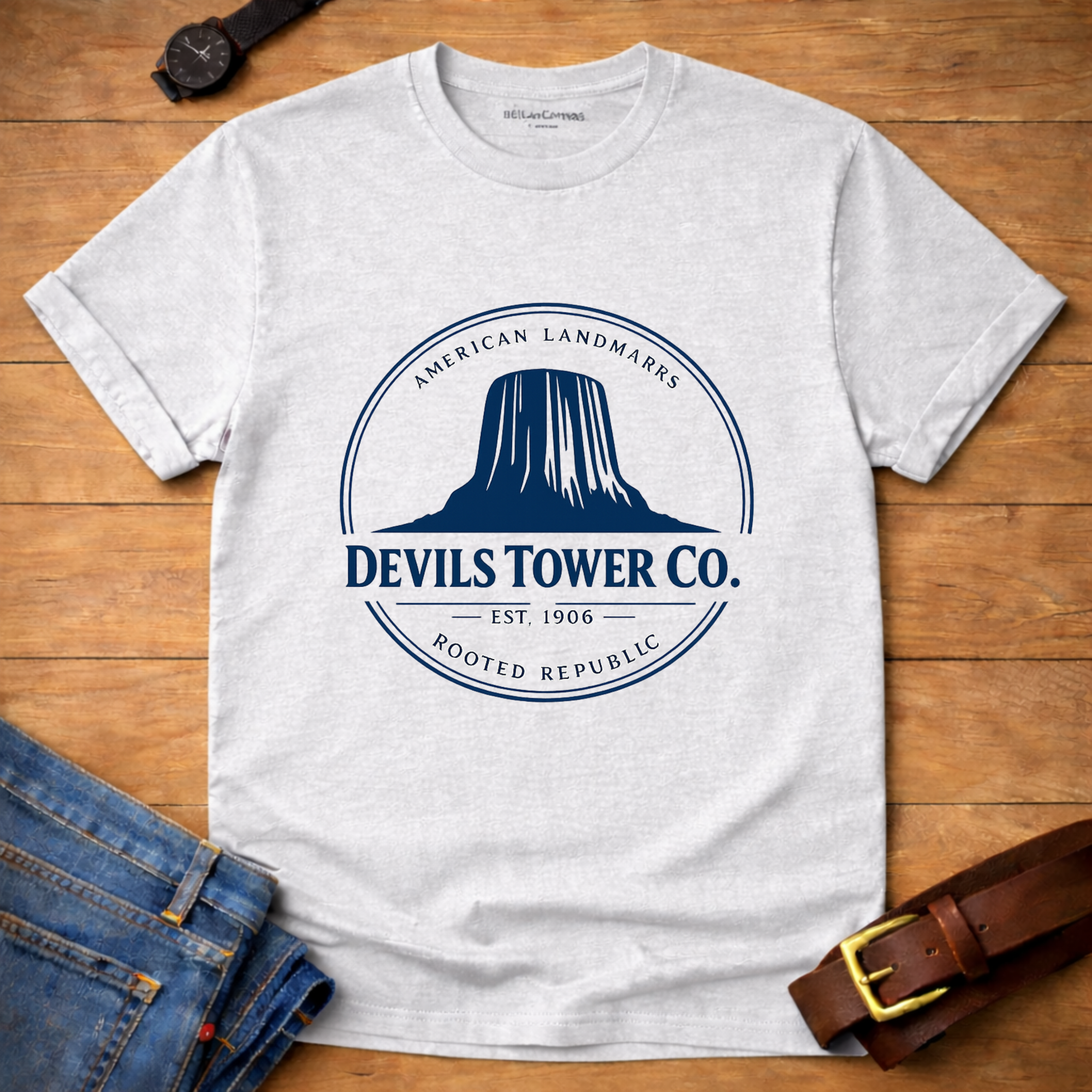 Devils Tower Badge T-shirt