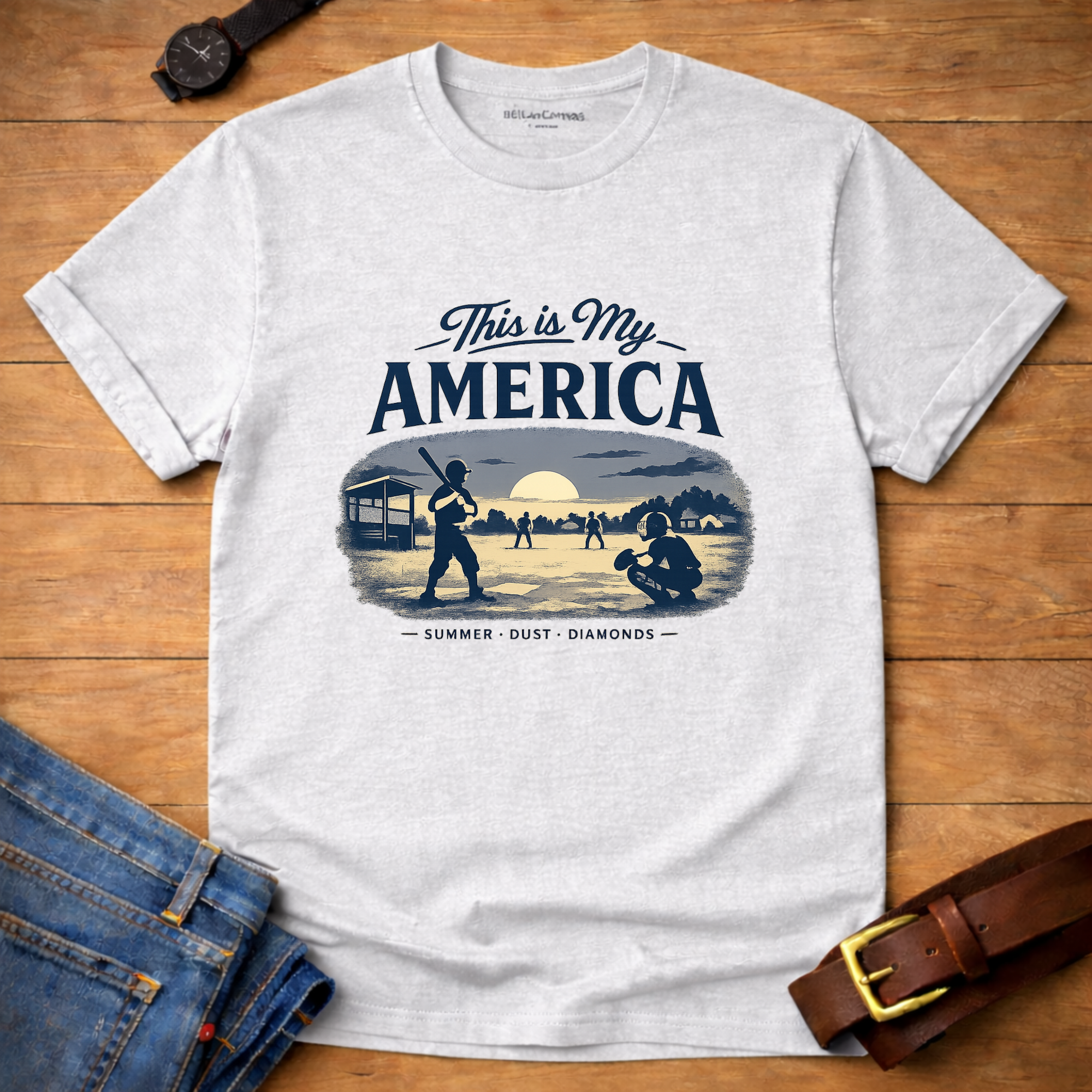My America Baseball T-shirt