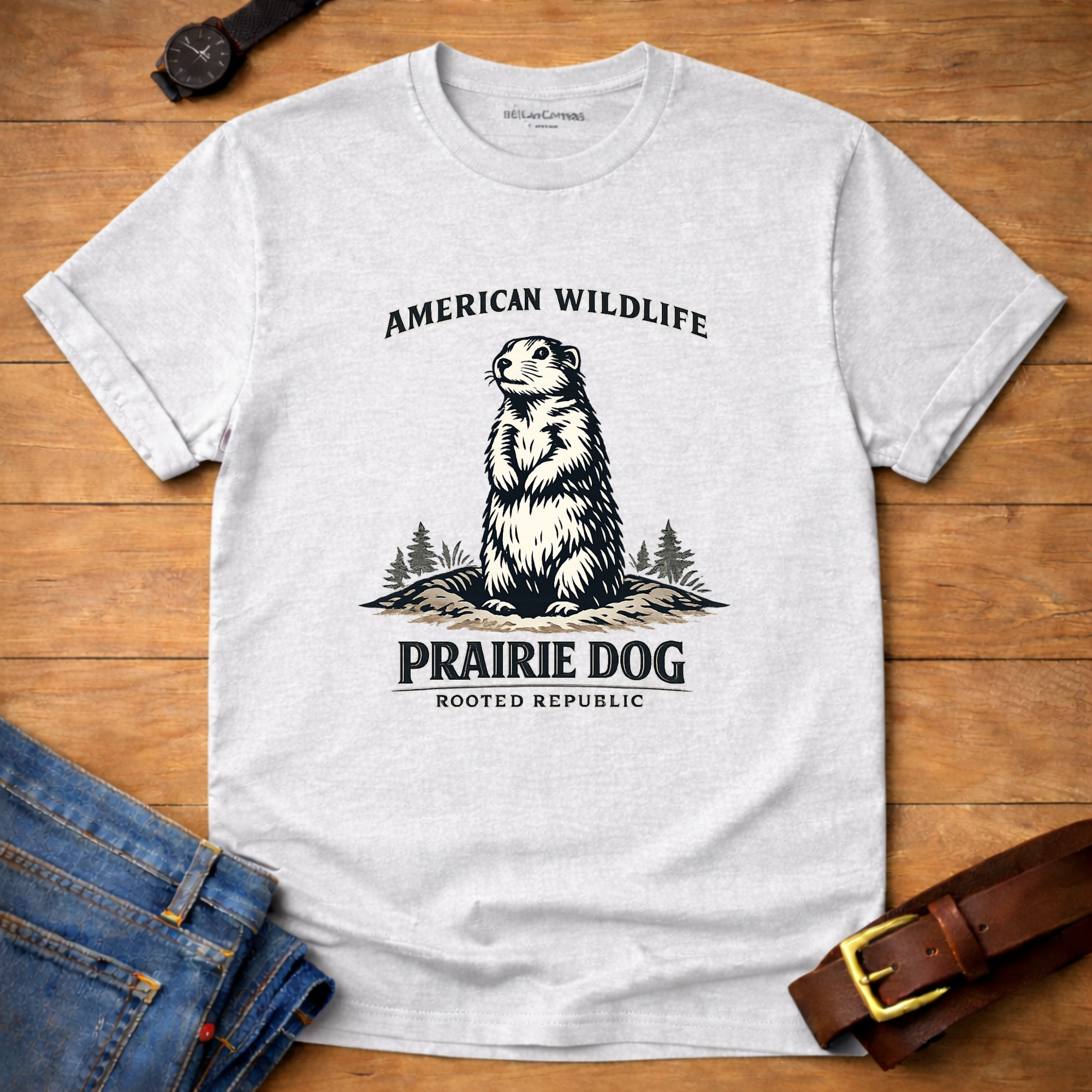 American Wildlife Prairie Dog T-shirt