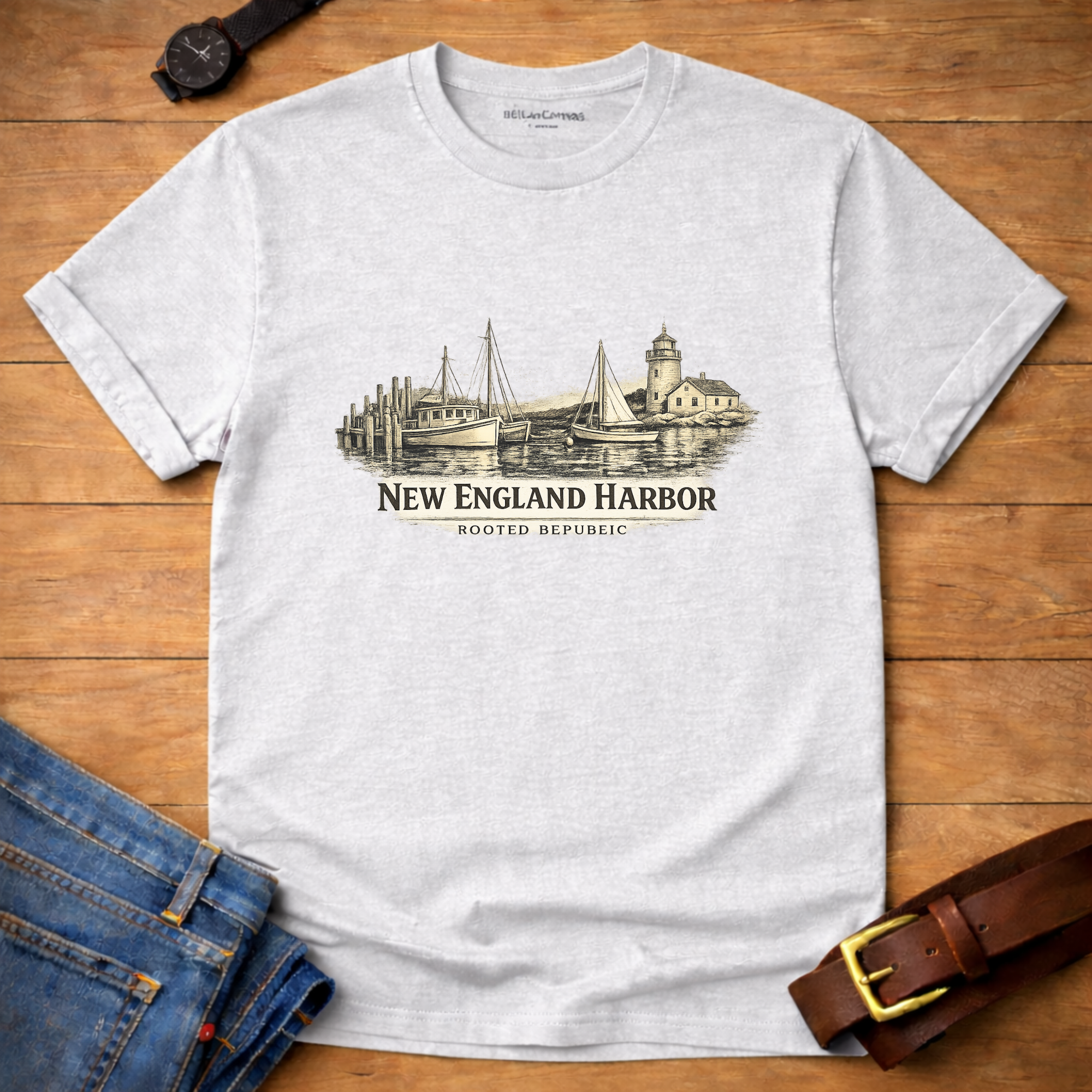 Horizons New England Harbor T-shirt