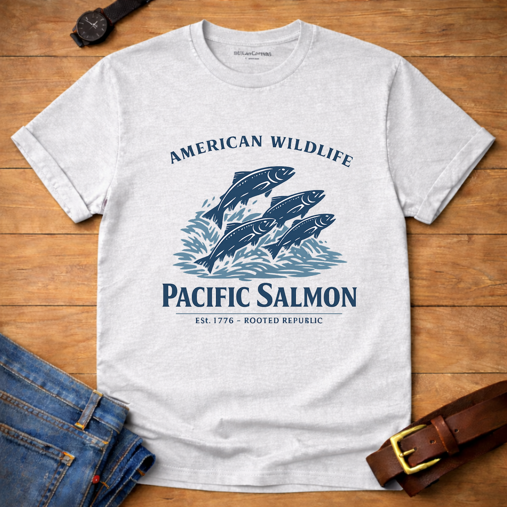Wildlife Salmon T-shirt
