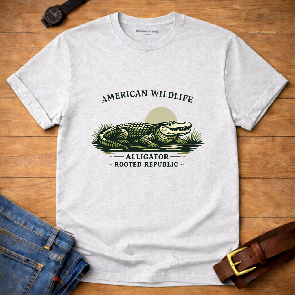 American Wildlife Alligator T-shirt