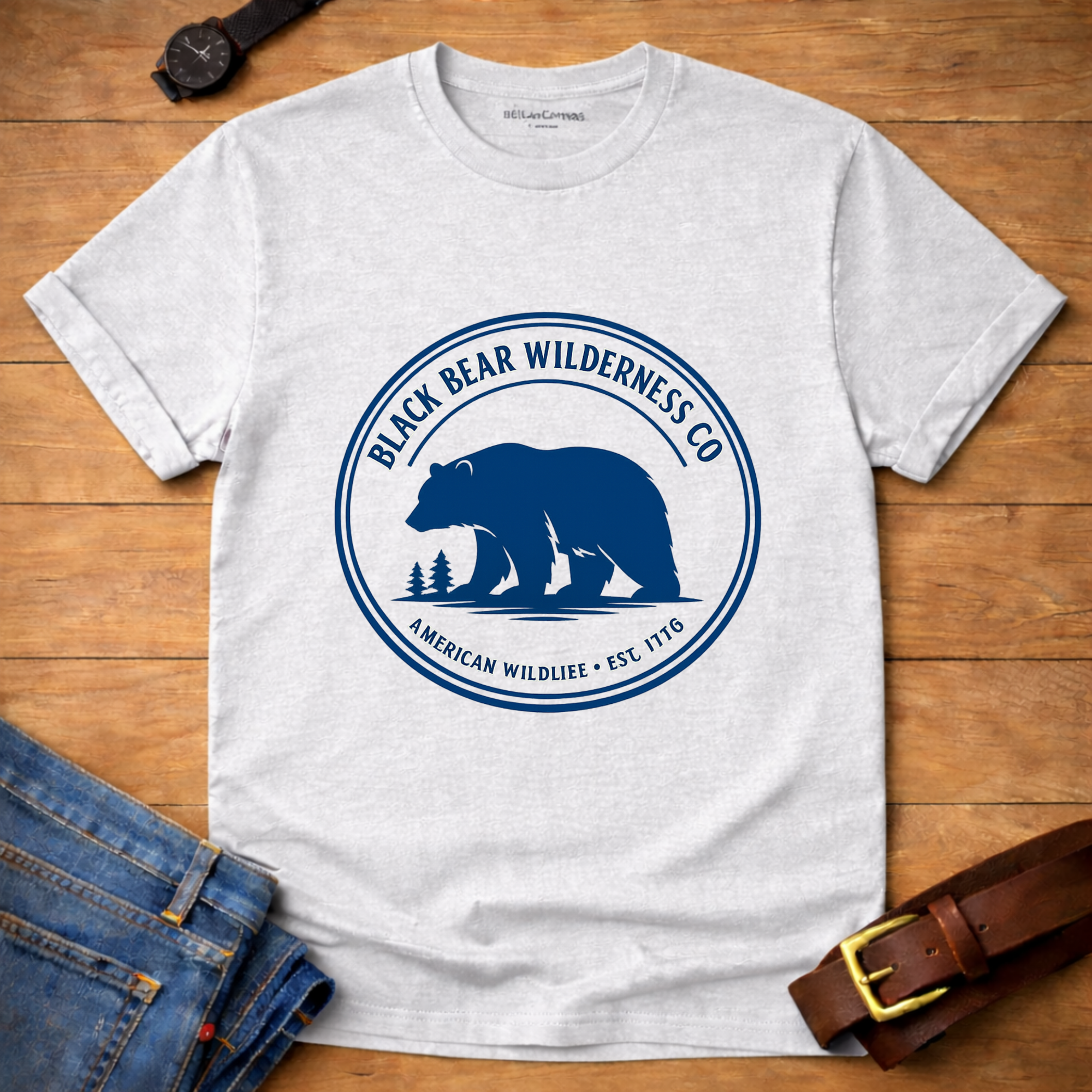 Black Bear Wilderness Co Badge T-shirt