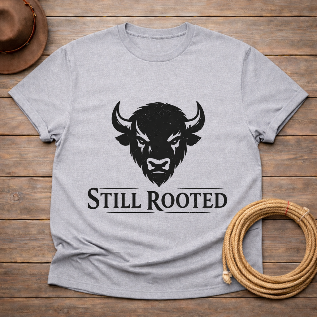 Still Rooted Buffalo Head T-shirt