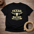 Texas Raised Longhorn Badge T-shirt