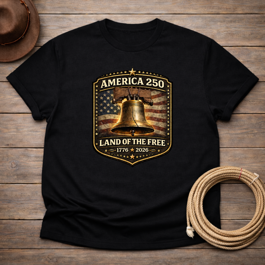 Land of the Free Liberty Bell T-shirt