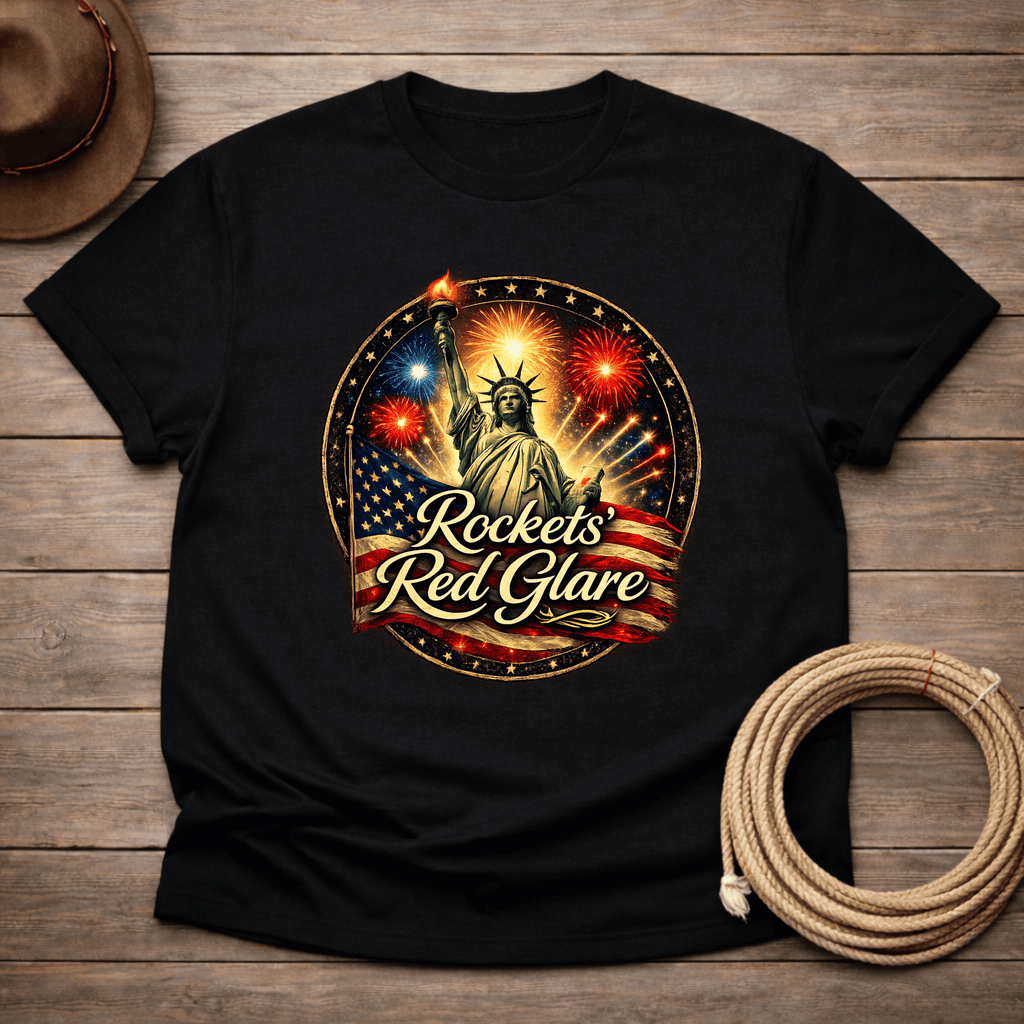 Rockets Red Glare Fireworks T-shirt