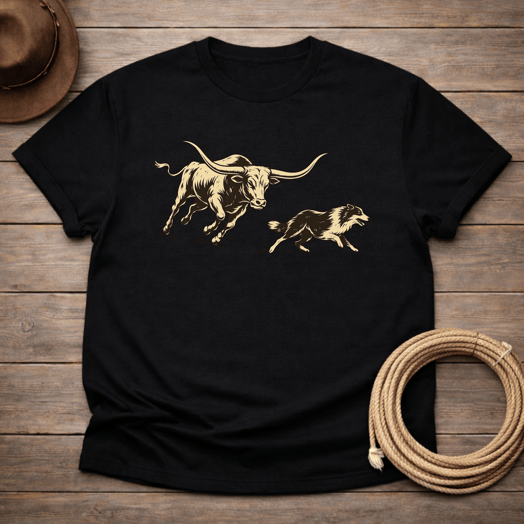 Longhorn Chase T-shirt