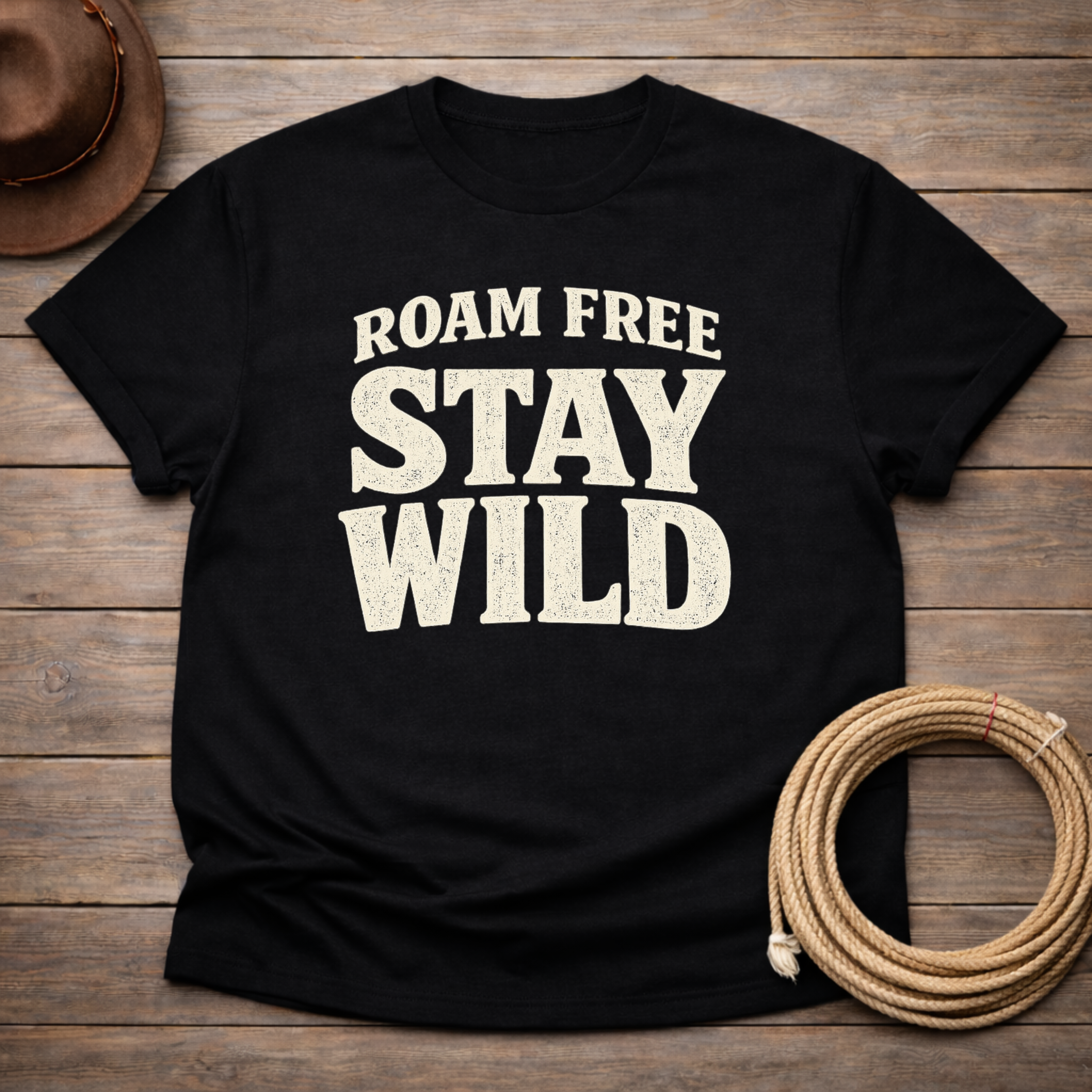 Roam Free Stay Wild t-shirt