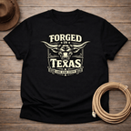 Forged in Texas Longhorn Badge T-shirt