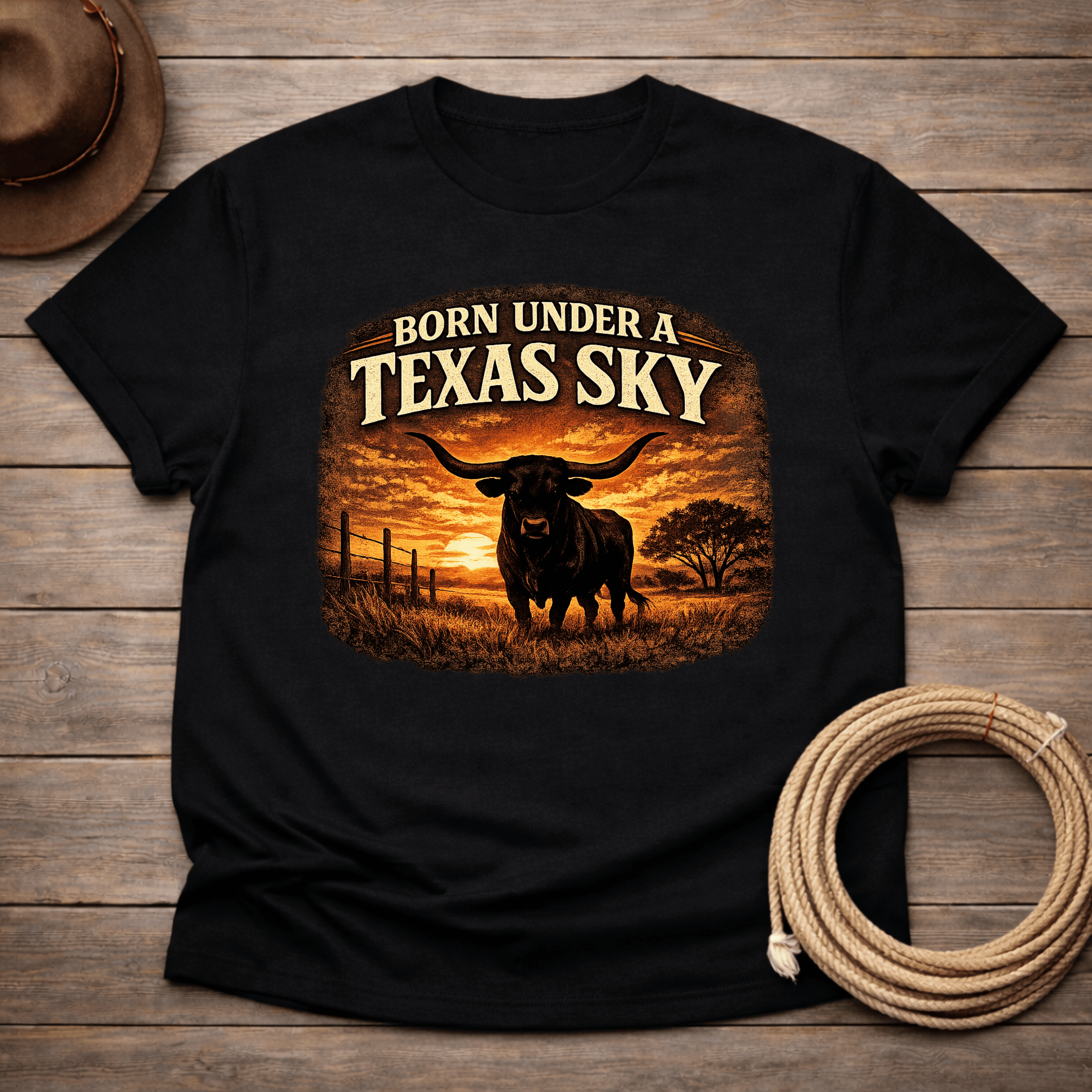 Born under a Texas Sky T-shirt