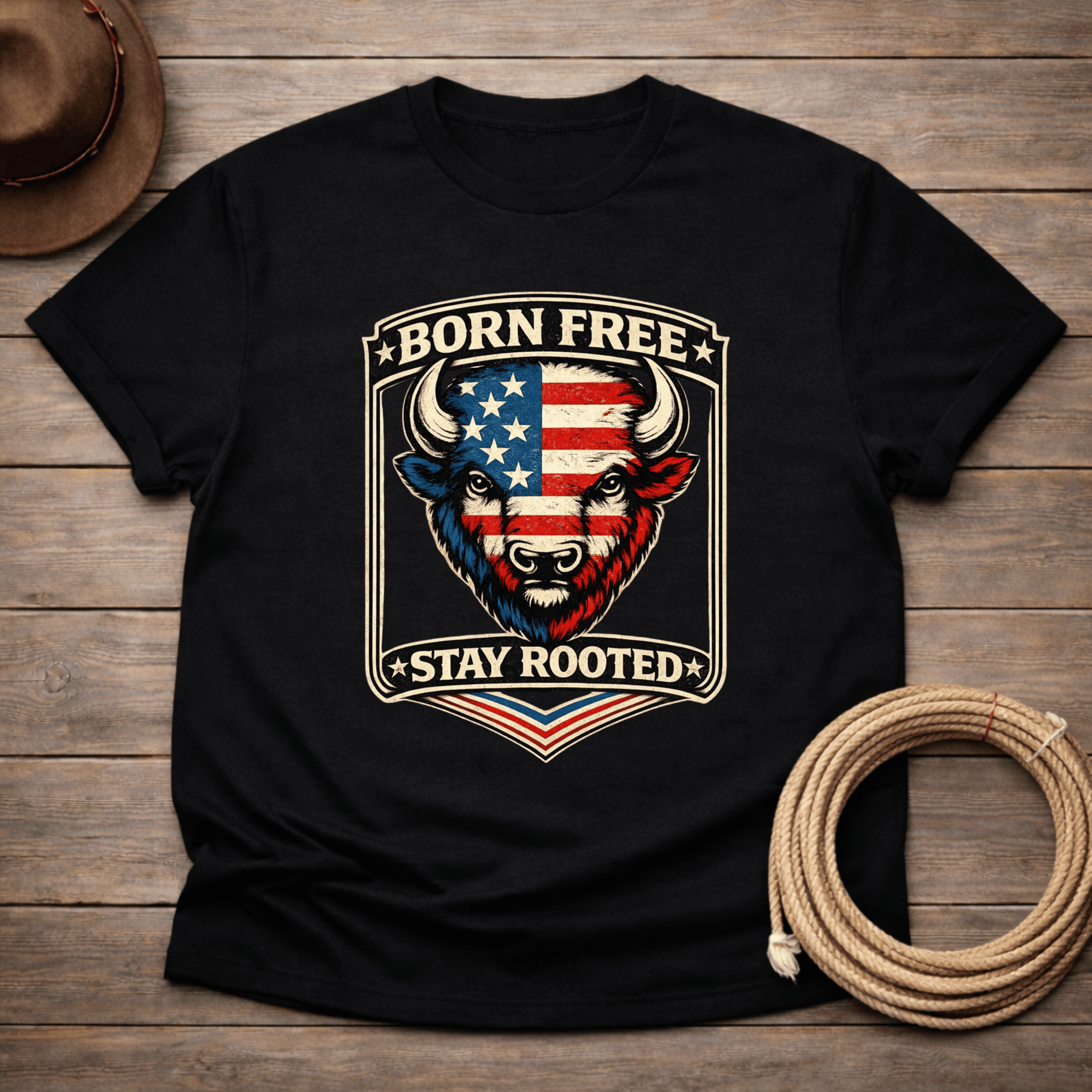 Born Free Stay Rooted T-Shirt