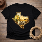 Raised in Texas Yellow Rose T-shirt