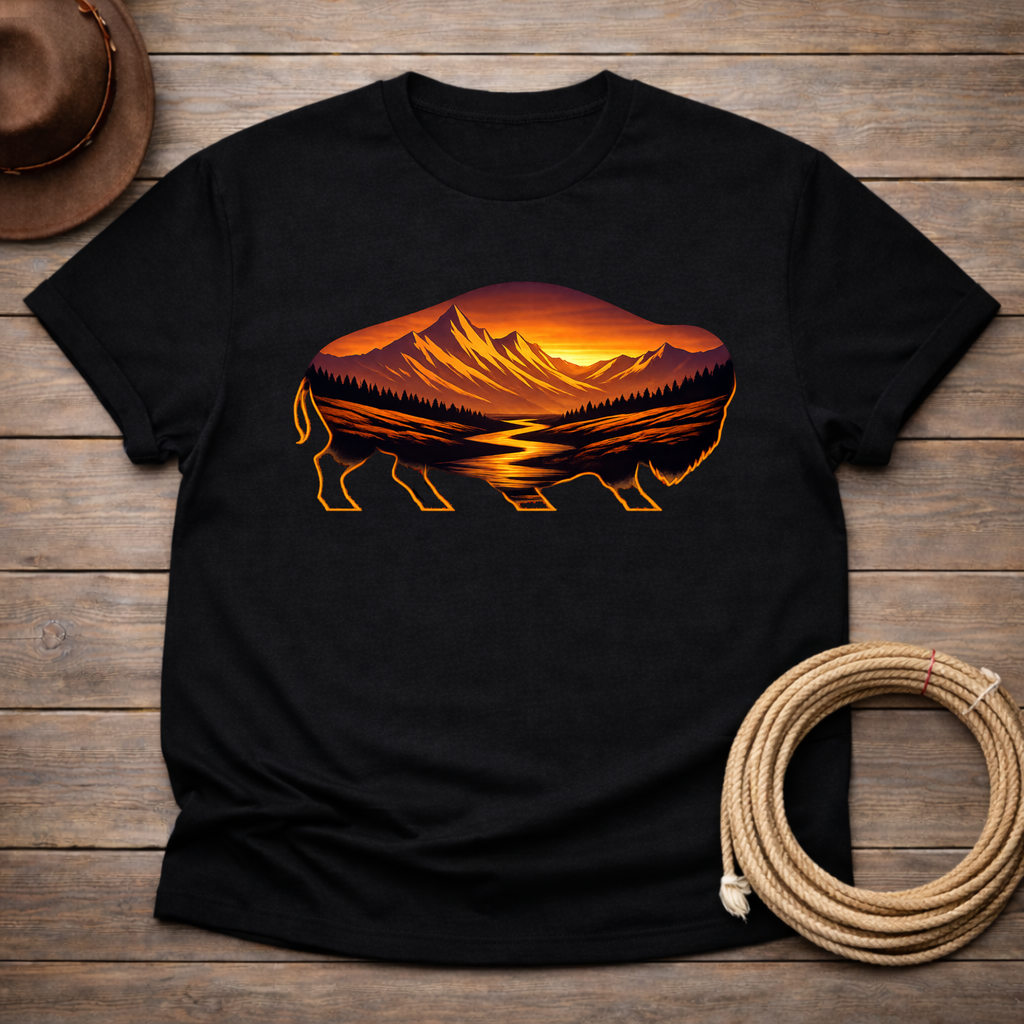 Buffalo Sunset T-shirt