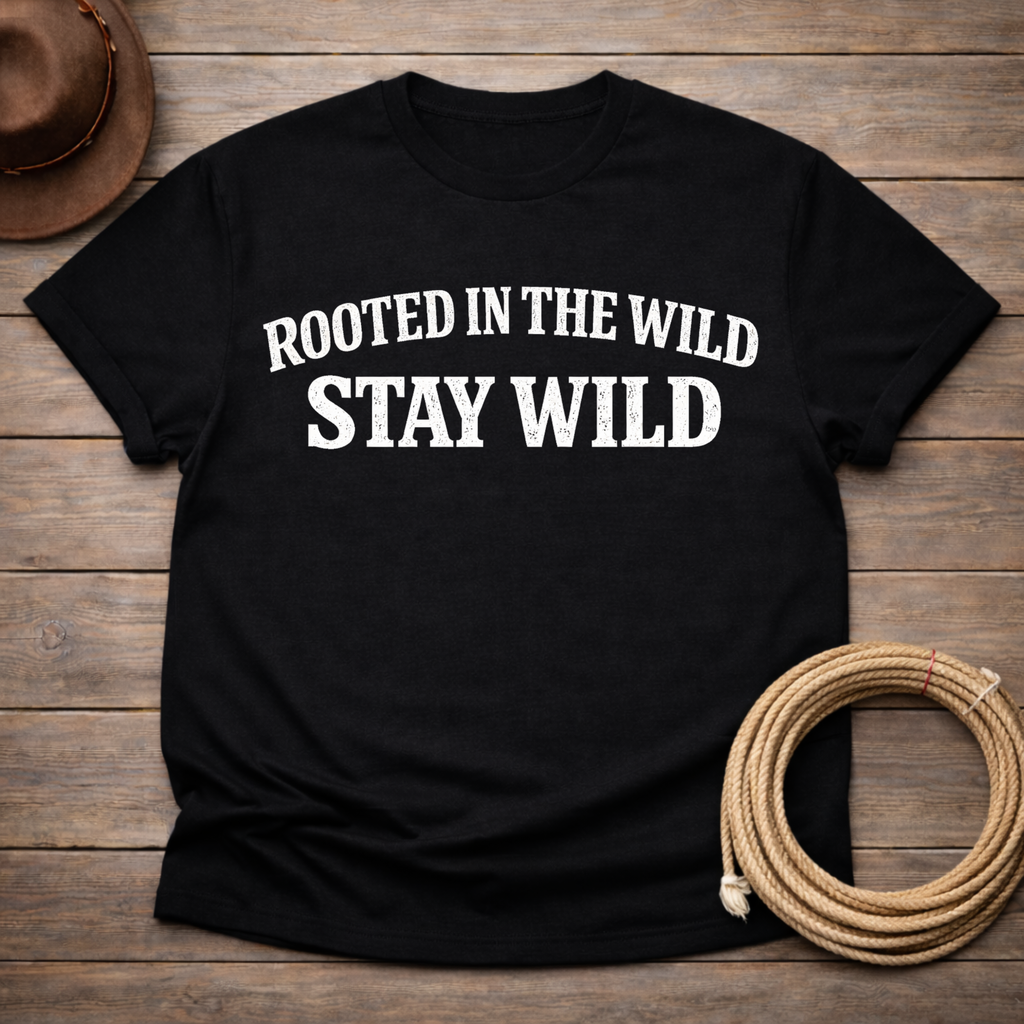 Rooted in the Wild Stay Wild T-shirt