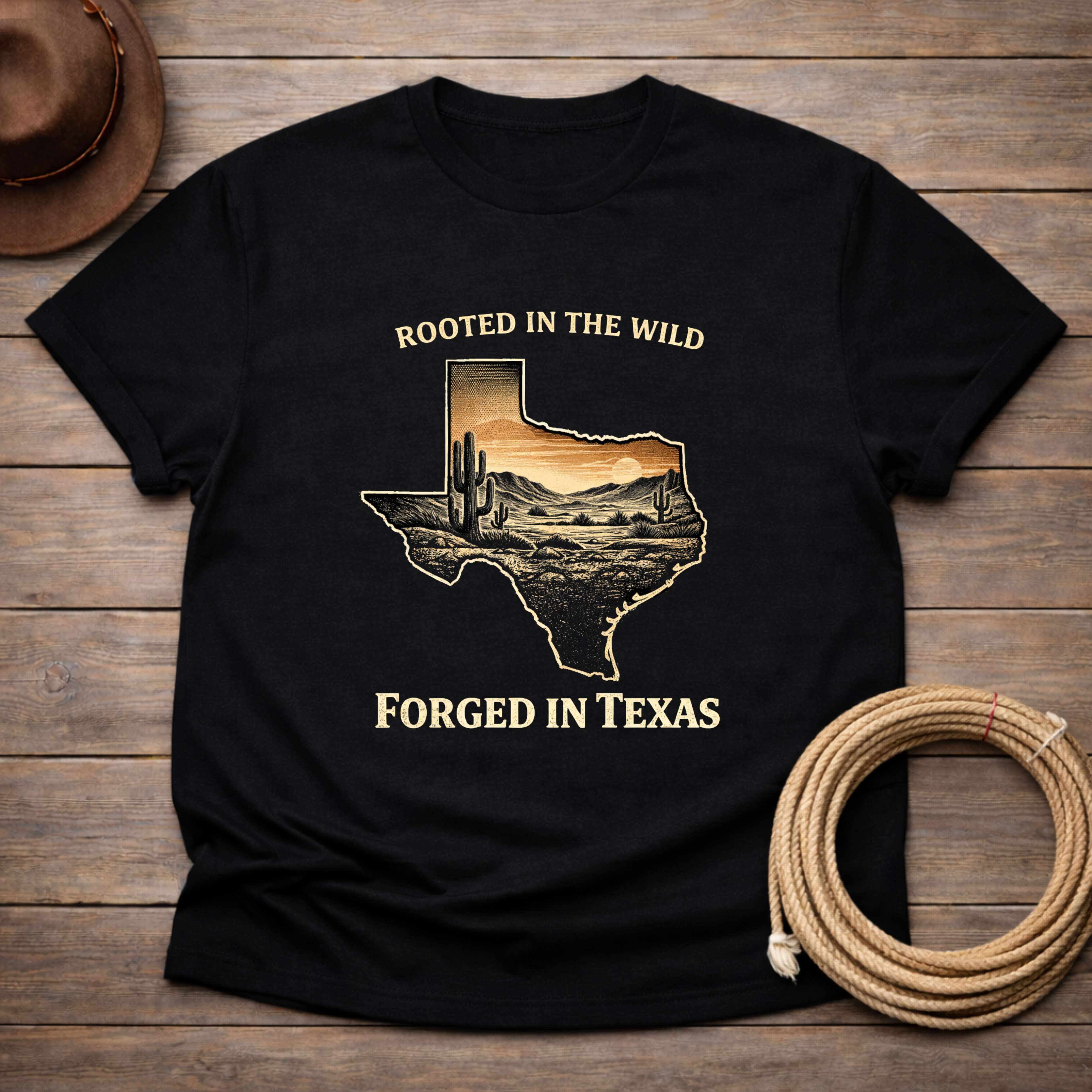 Forged in Texas T-shirt