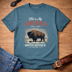 My America Buffalo T-shirt