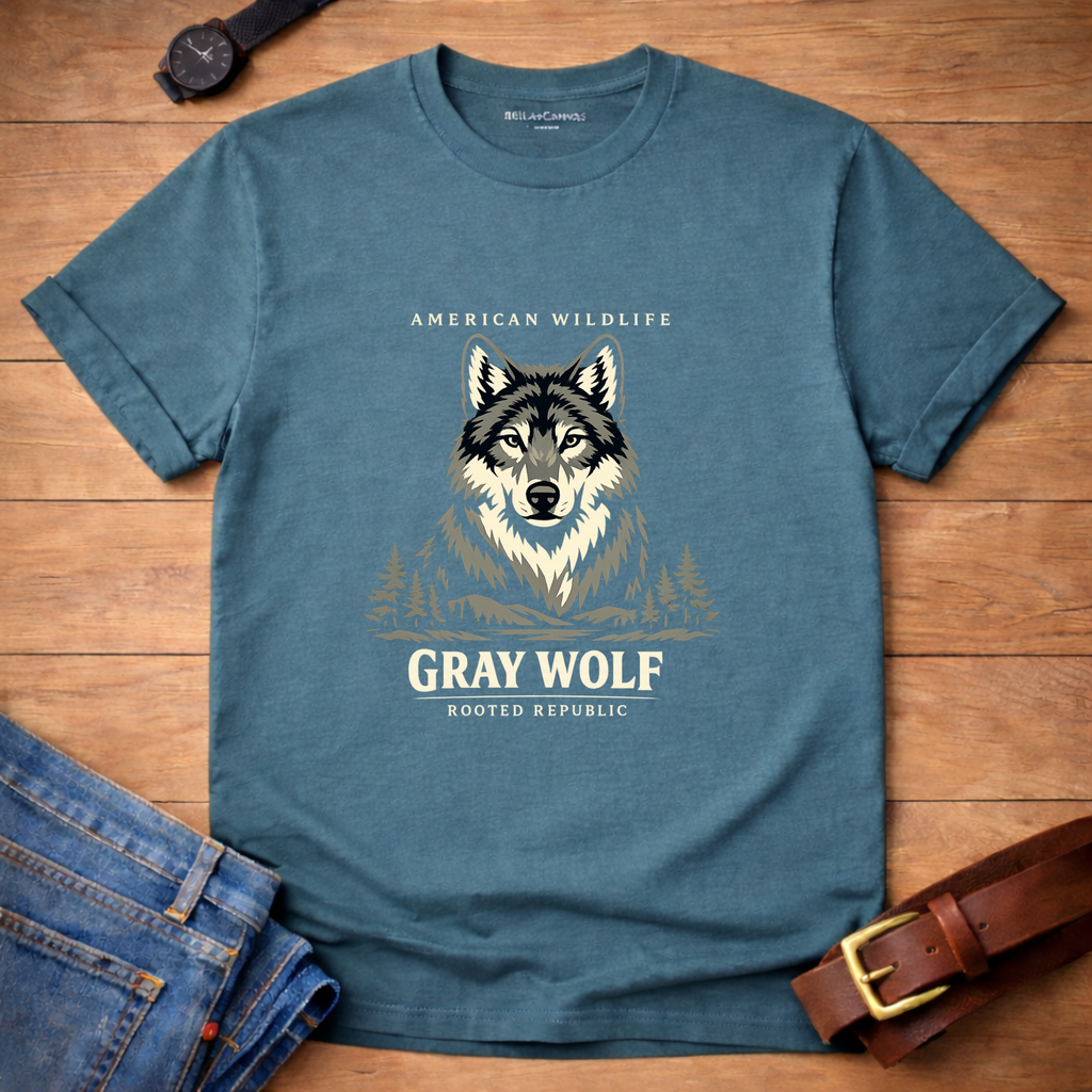 American Wildlife Wolf T-shirt