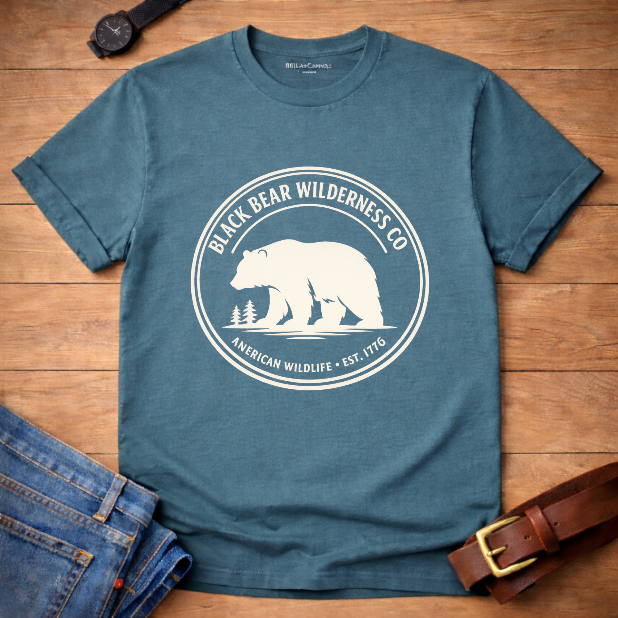 Black Bear Wilderness Co Badge T-shirt