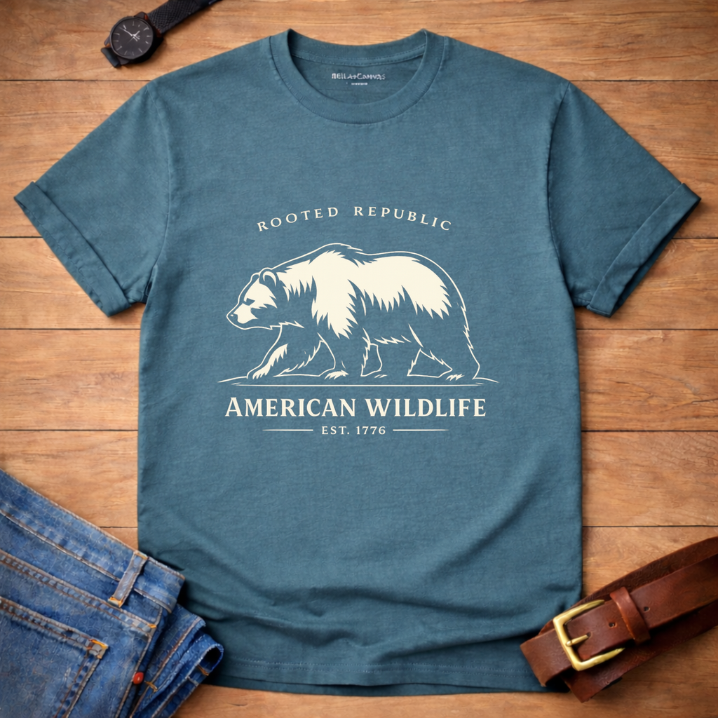 American Wildlife Grizzly T-shirt