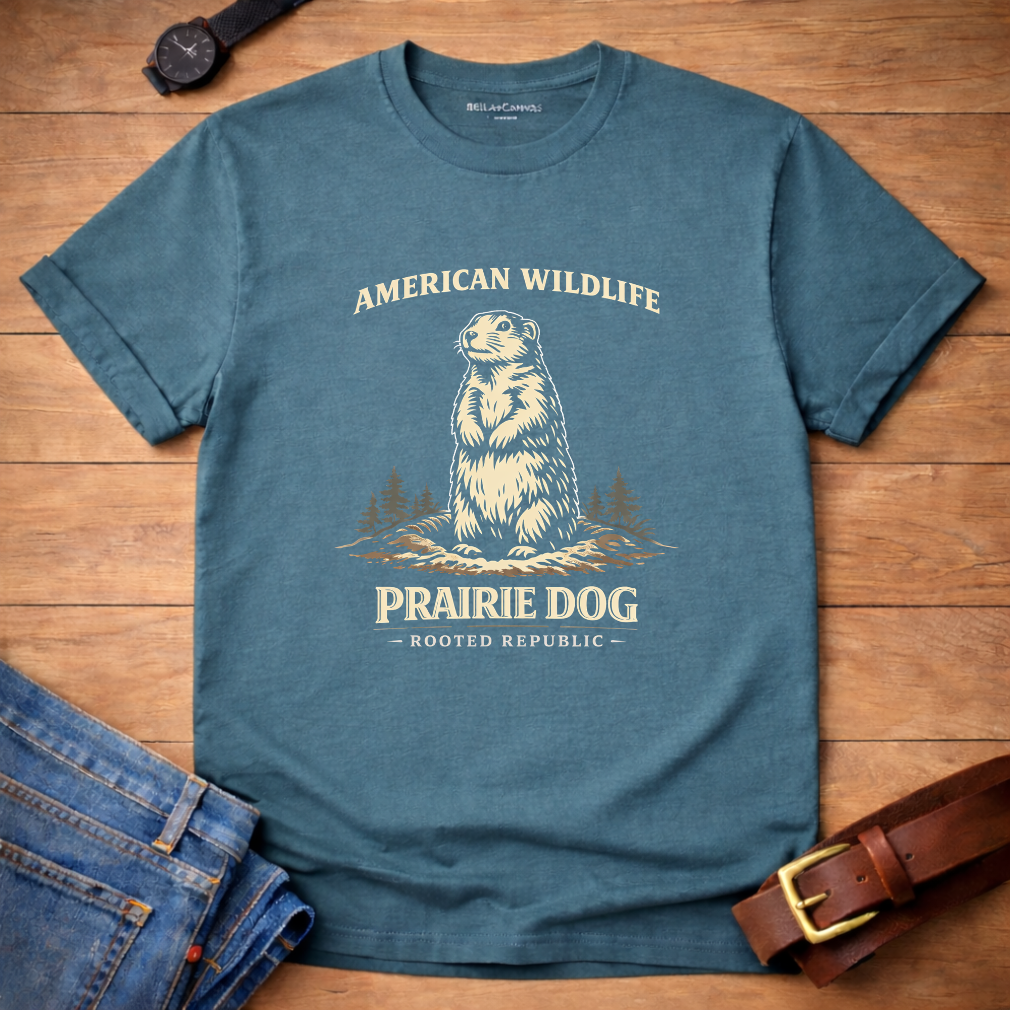 American Wildlife Prairie Dog T-shirt