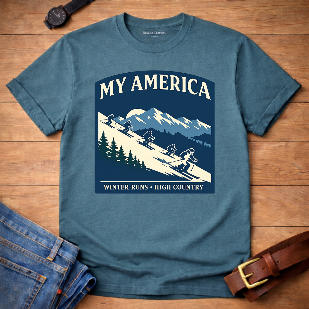 My America Ski T-shirt