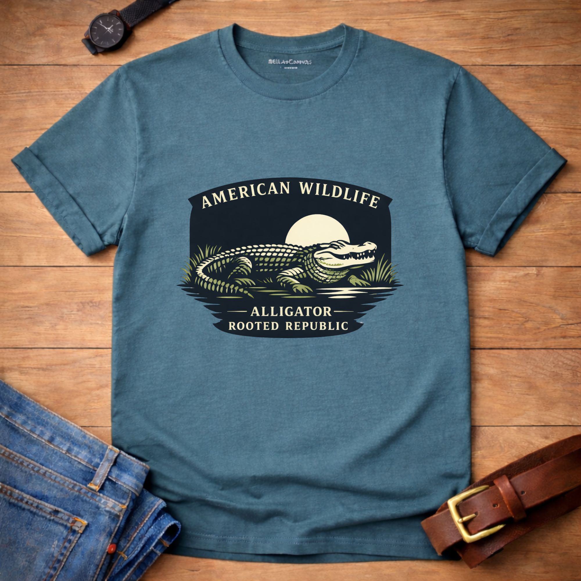 American Wildlife Alligator T-shirt
