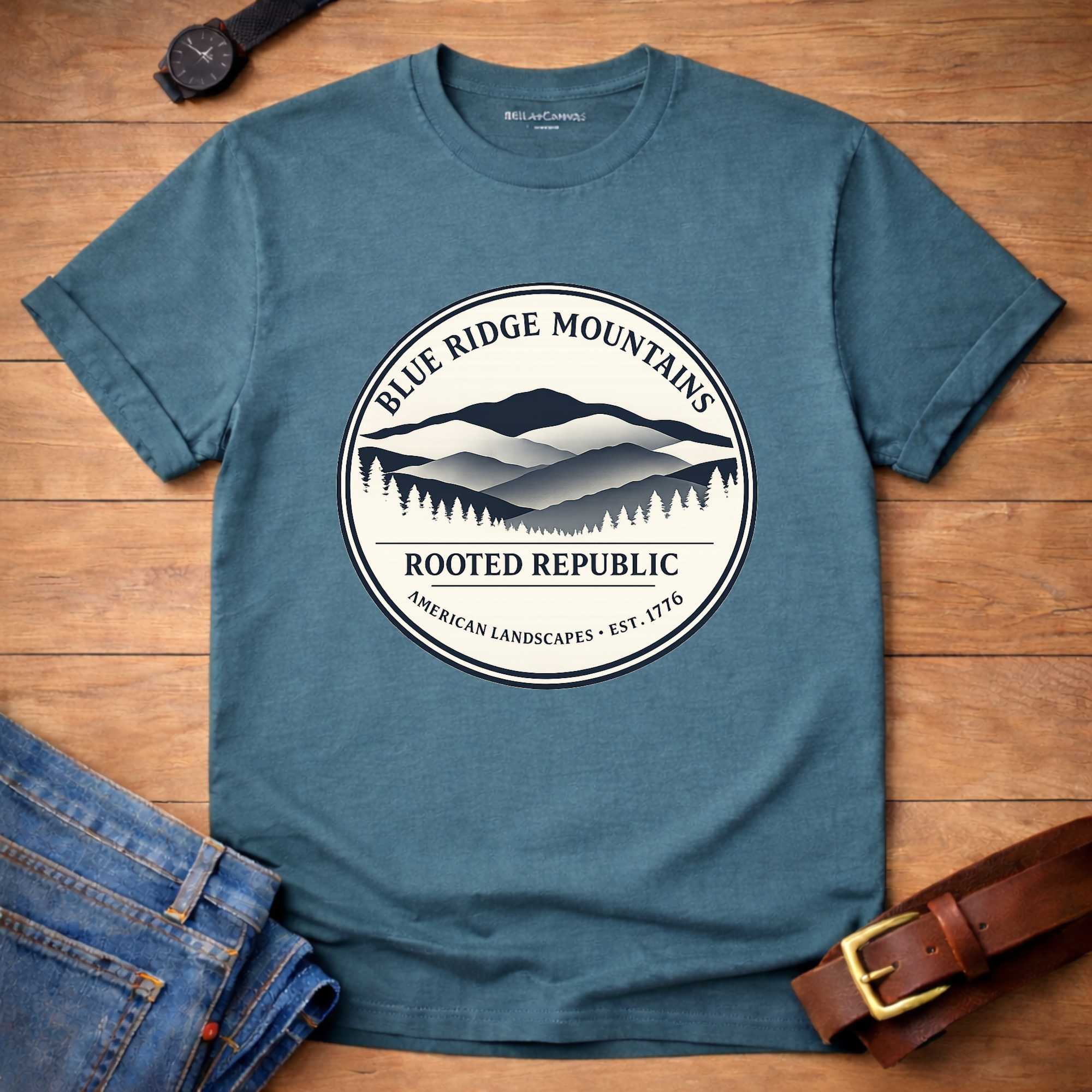 Blue Ridge Badge T-shirt