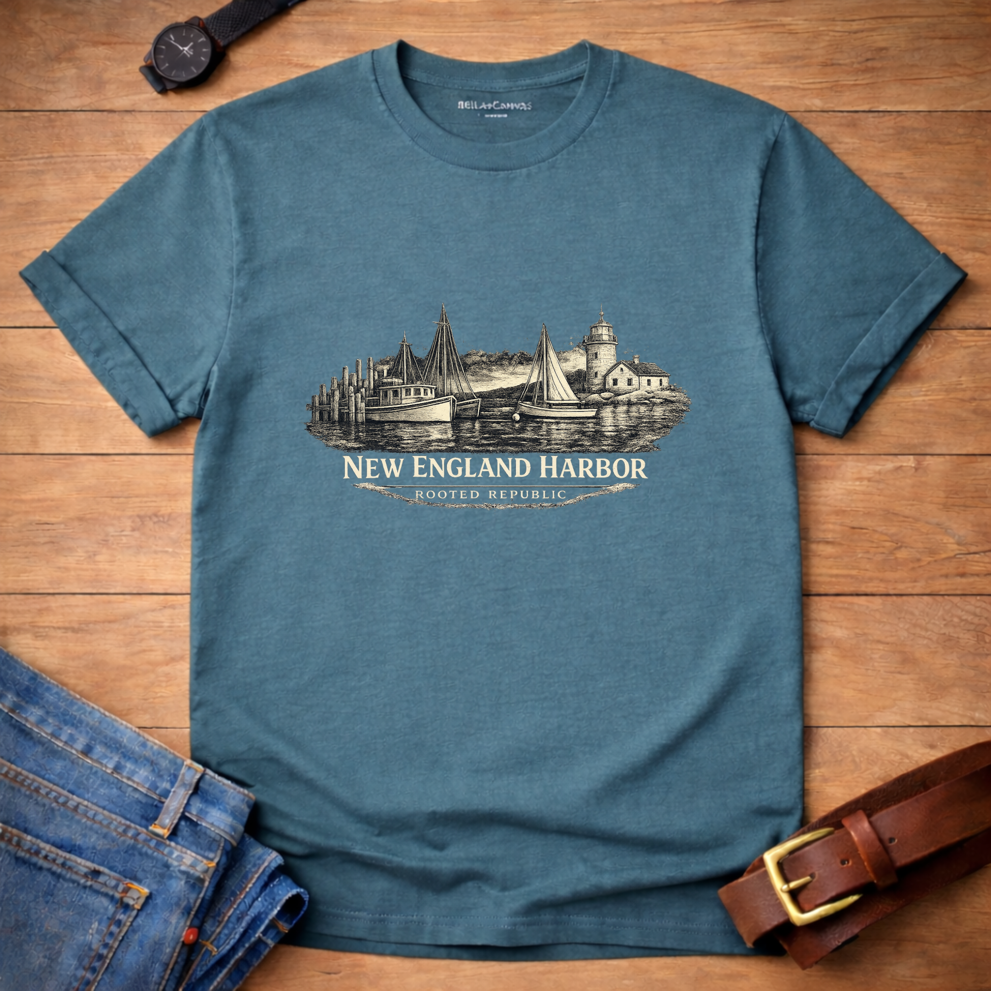 Horizons New England Harbor T-shirt