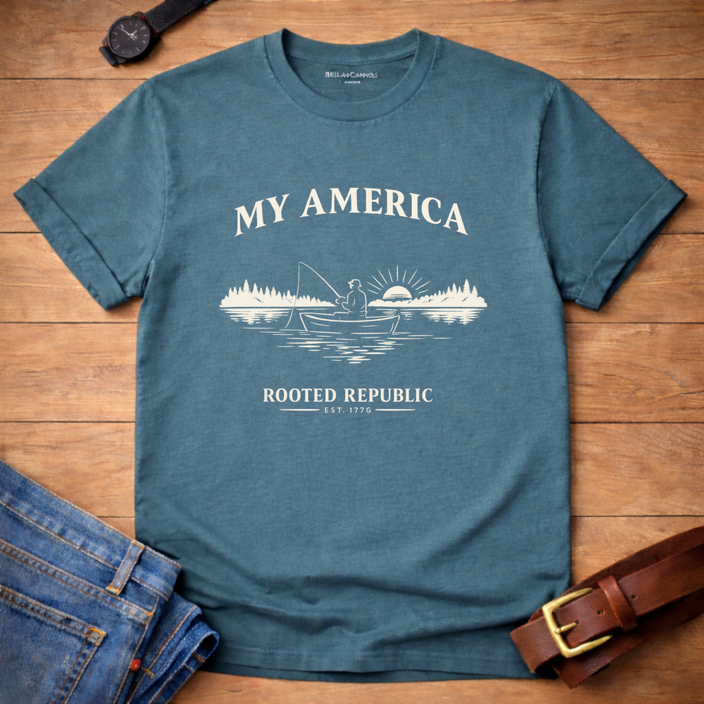 My America Fishing T-shirt