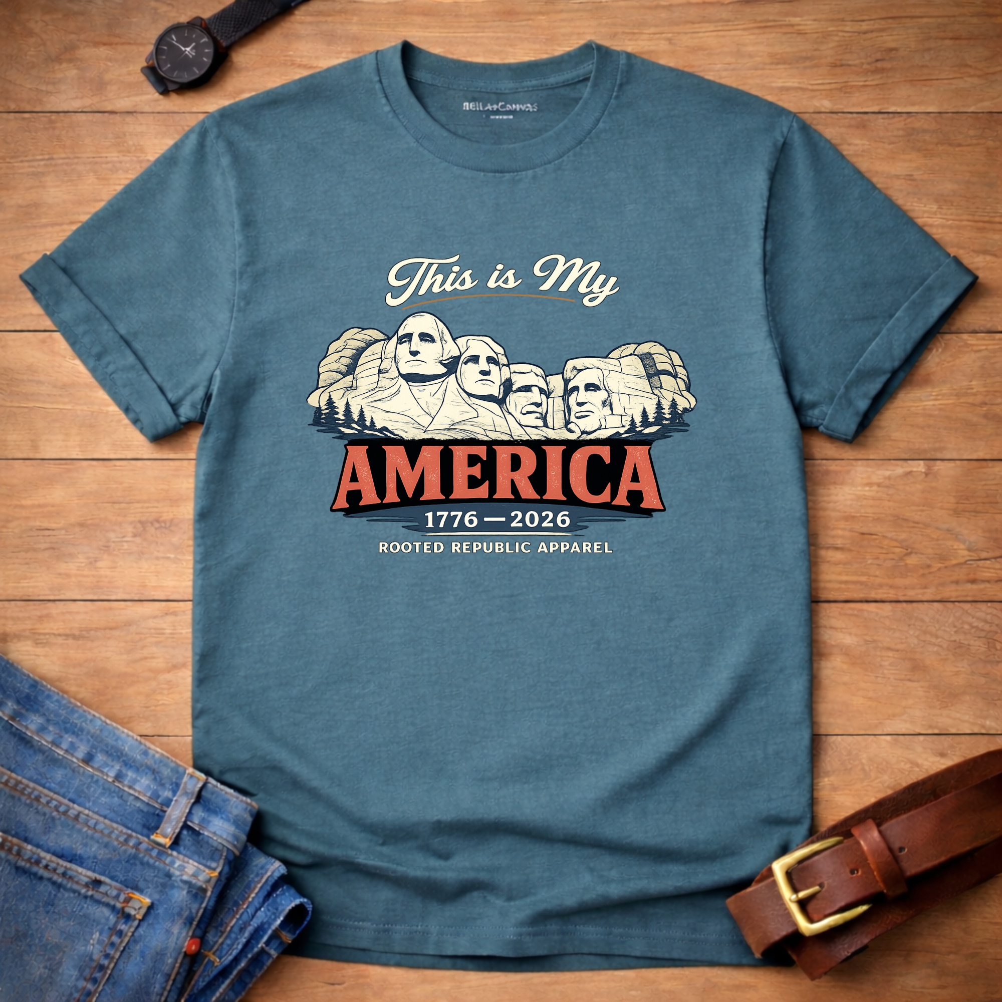 My America Mt Rushmore T-shirt